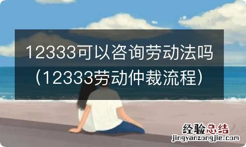 12333劳动仲裁流程 12333可以咨询劳动法吗