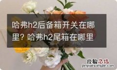 哈弗h2后备箱开关在哪里? 哈弗h2尾箱在哪里开?