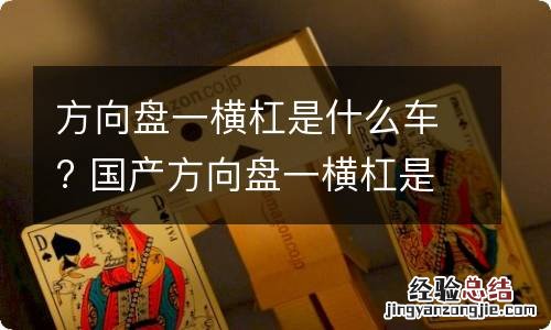 方向盘一横杠是什么车? 国产方向盘一横杠是什么车