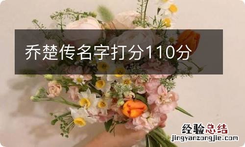 乔楚传名字打分110分