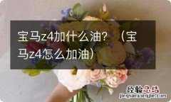 宝马z4怎么加油 宝马z4加什么油？