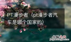 pt漫步者汽车是哪个国家的 PT漫步者