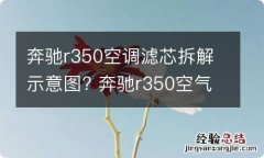 奔驰r350空调滤芯拆解示意图? 奔驰r350空气滤芯怎么拆