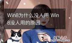 Win8为什么没人用 Win8没人用的原因