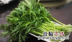 茼蒿根部需要去掉吗 茼蒿要切断吗