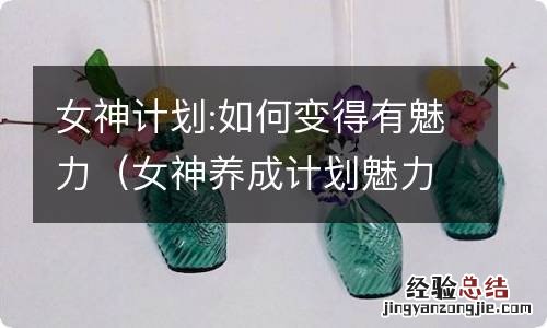 女神养成计划魅力怎么加 女神计划:如何变得有魅力