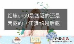 红旗h9是后驱的还是四驱的? 红旗ehs9是四驱的还是两驱的