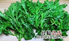 茼蒿跟蒿子杆是一个菜吗 茼蒿菜和蒿子秆