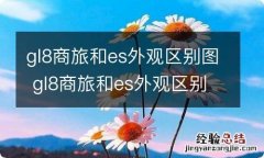 gl8商旅和es外观区别图 gl8商旅和es外观区别图片