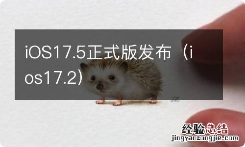 ios17.2 iOS17.5正式版发布