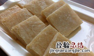 冻豆腐是怎么做成的 冻豆腐是怎么制作成的