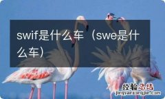 swe是什么车 swif是什么车