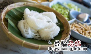 河粉的原料是什么 河粉是什么制作的呢