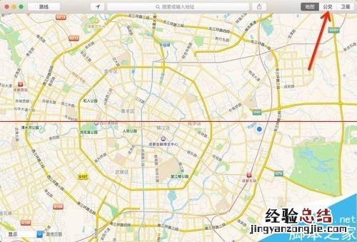 mac ditto Mac新系统地图中公交功能怎么使用?