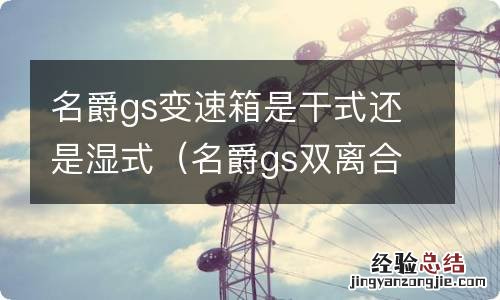 名爵gs双离合是干式还是湿式 名爵gs变速箱是干式还是湿式