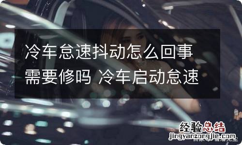 冷车怠速抖动怎么回事需要修吗 冷车启动怠速时会抖动,需要换吗