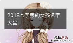 2018木字旁的女孩名字大全！