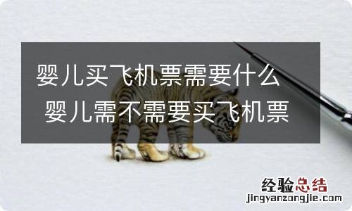 婴儿买飞机票需要什么 婴儿需不需要买飞机票