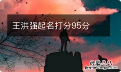 王洪强起名打分95分