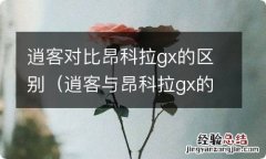 逍客与昂科拉gx的区别 逍客对比昂科拉gx的区别