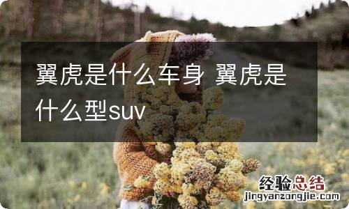 翼虎是什么车身 翼虎是什么型suv