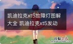 凯迪拉克xt5故障灯图解大全 凯迪拉克xt5发动机故障灯