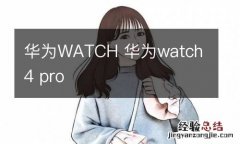 华为WATCH 华为watch 4 pro