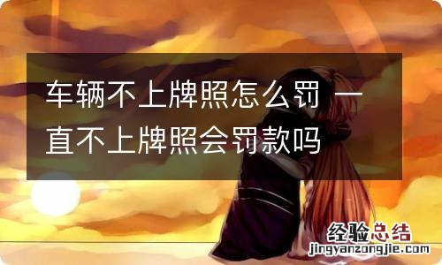 车辆不上牌照怎么罚 一直不上牌照会罚款吗