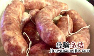 大肠怎么做腊肠 大肠做腊肠方法