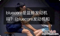 bluecore发动机和蓝鲸发动机 bluecore是蓝鲸发动机吗?