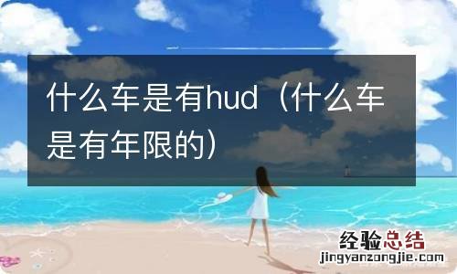 什么车是有年限的 什么车是有hud