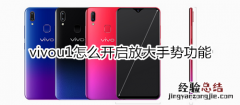 vivou1怎么开启放大手势功能