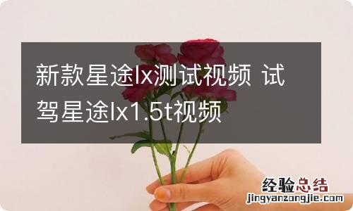 新款星途lx测试视频 试驾星途lx1.5t视频