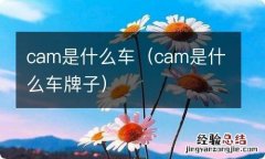 cam是什么车牌子 cam是什么车