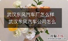 武汉东风汽车厂怎么样 武汉东风汽车公司怎么样