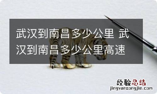 武汉到南昌多少公里 武汉到南昌多少公里高速