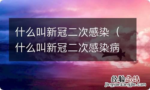 什么叫新冠二次感染病毒 什么叫新冠二次感染