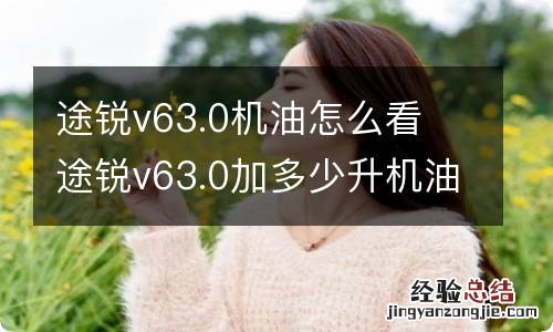 途锐v63.0机油怎么看 途锐v63.0加多少升机油