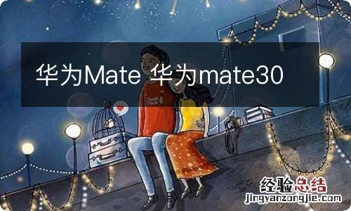 华为Mate 华为mate30