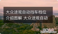 大众途观自动挡车档位介绍图解 大众途观自动挡车档位介绍图解说明