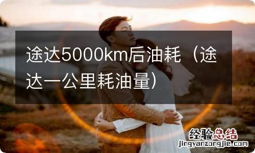 途达一公里耗油量 途达5000km后油耗