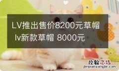 LV推出售价8200元草帽 lv新款草帽 8000元