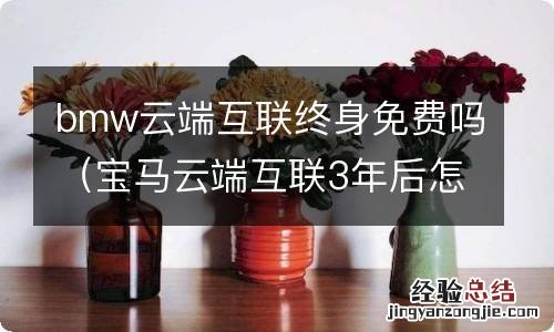 宝马云端互联3年后怎么免费使用 bmw云端互联终身免费吗