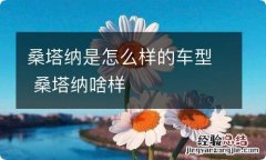 桑塔纳是怎么样的车型 桑塔纳啥样