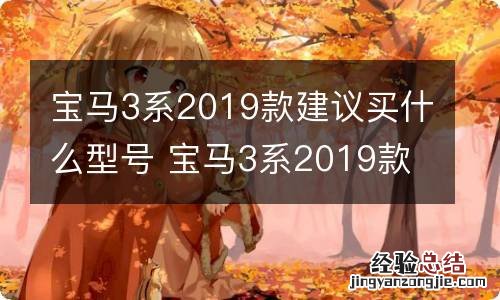 宝马3系2019款建议买什么型号 宝马3系2019款建议买什么型号机油