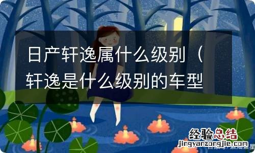 轩逸是什么级别的车型 日产轩逸属什么级别