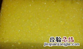 海绵发泡配方和原料 海绵的主要原材料是什么