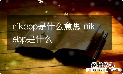 nikebp是什么意思 nikebp是什么