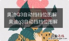 奥迪Q3自动挡挡位图解 奥迪q3自动挡挡位图解