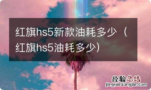 红旗hs5油耗多少 红旗hs5新款油耗多少